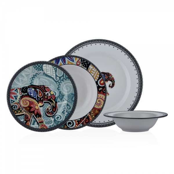 Bernardo Elephant 24 Parça Yemek Takımı