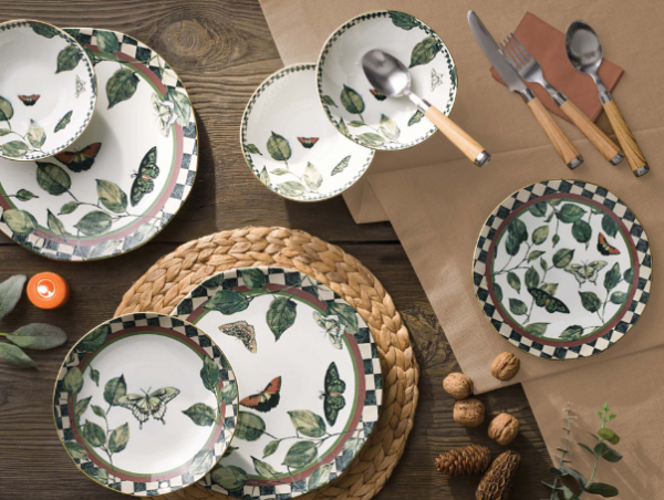 Bianca Luna Vintage 24 Parça Yemek Takımı