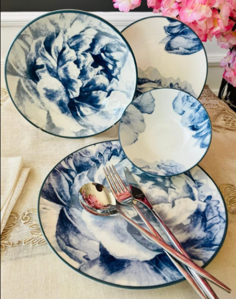 Chichi Home Petal 24 Parça Yemek Takımı
