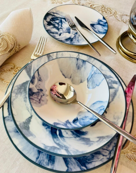Chichi Home Petal 24 Parça Yemek Takımı