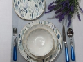 Fidex Home Blue Leaf resim