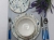 Fidex Home Blue Leaf 24 Parça Yemek Takımı