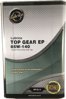 Lubrico Top Gear EP 85W-140 Dişli Yağı