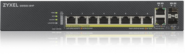 Zyxel GS1920-8HPv2 Yönetilebilir Switch