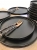 Gulhanile Stackable Mat Siyah 12 Parça Kahvaltı Takımı