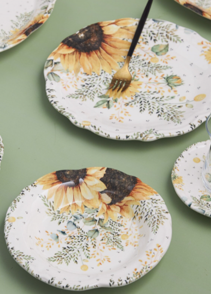 Karaca Sunflower 26 Parça Kahvaltı Takımı