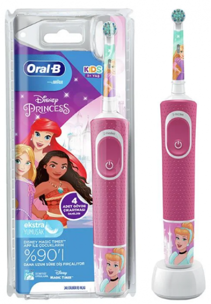 Oral-B Vitality Disney Prenses Şarjlı Diş Fırçası