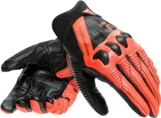 Dainese X-Ride Black Fluo Red Motosiklet Eldiveni