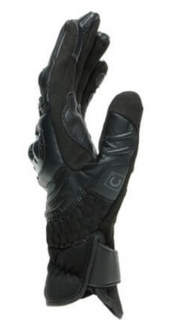 Dainese Carbon 3 Short Black Motosiklet Eldiveni
