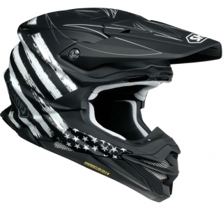 Shoei VFX-EVO Faithful MX Mat Siyah