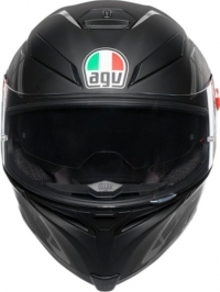 AGV K5 S Tornado Siyah Gümüş resim
