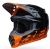 Bell Moto-9 MIPS Louver MX Offroad Siyah Turuncu