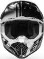 Bell Moto-9 MIPS Louver MX Offroad Siyah Beyaz resim