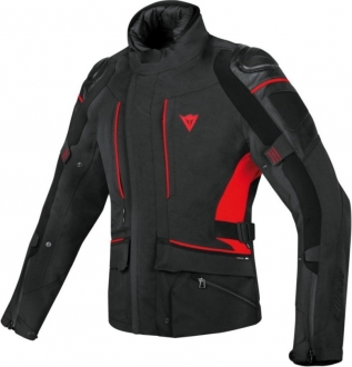 Dainese D-Cyclone Siyah Kırmızı Motosiklet Montu