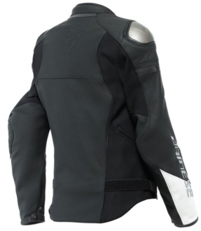 Dainese Rapida Lady Mat Black White Motosiklet Montu