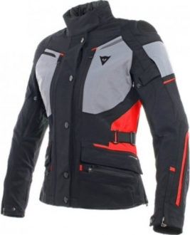 Dainese Carve Master 2 Lady Black Frost Grey Red Motosiklet Montu