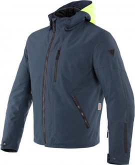 Dainese Mayfair D-Dry Fluo Yellow Ebony Motosiklet Montu