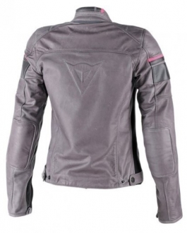Dainese Michelle Lady Smoke Black Fuchsia Motosiklet Montu