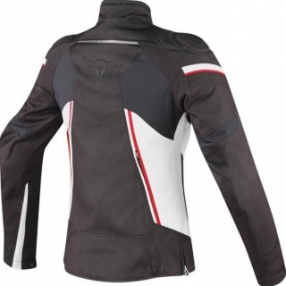 Dainese Stream Line Lady D-Dry Black Grey Red Motosiklet Montu