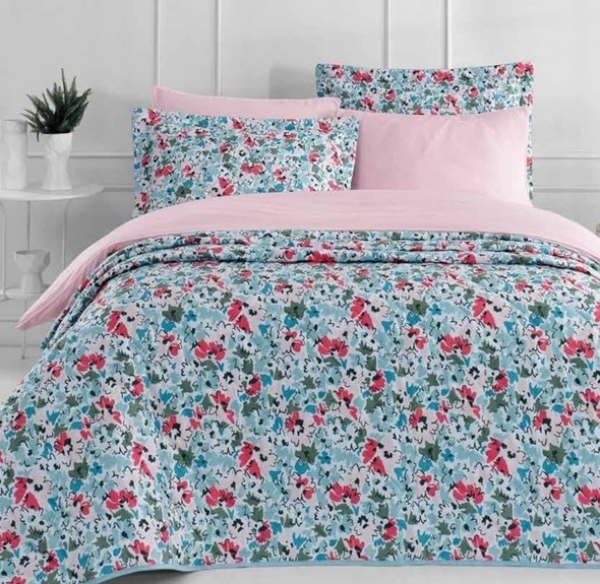 Altınbaşak Luxart Root Pink Puff 200x220 cm