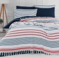 Altınbaşak Luxart Root Denim 200x220 cm resim
