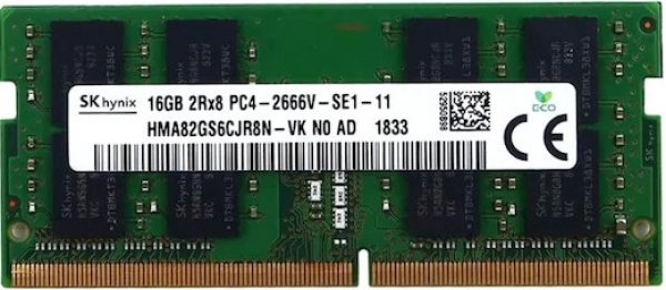 SK Hynix HMA82GS6CJR8N-VK 16 GB 2666 MT