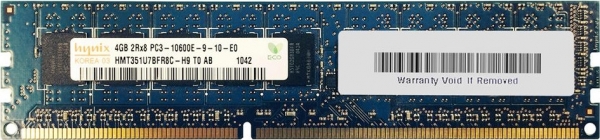 SK Hynix HMT351U7BFR8C-H9 4 GB 1333 MT