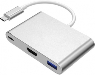 Platoon Type-C to USB-C HDMI USB 3.0 Dönüştürücü
