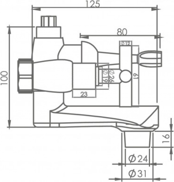 Truva Royal 31386101 Banyo Bataryası