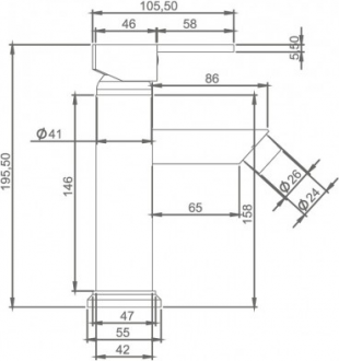 Truva Welle Mix 33532202 Lavabo Bataryası