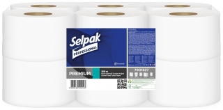 Selpak Professional Premium Içten Çekmeli Tuvalet Kağıdı 12 Rulo