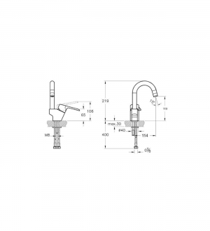 Artema Axe S A42313 Lavabo Bataryası