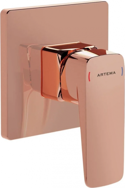 Artema Root Square Ankastre A4275126 Duş Bataryası (Bakır)