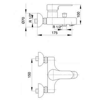 E.C.A. Defne 2102102370 Banyo Bataryası