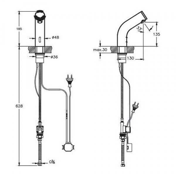 Punto A47175 Lavabo Bataryası