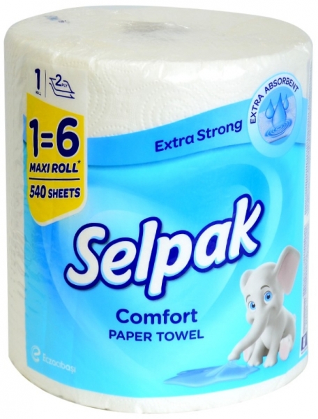 Selpak Comfort 1=6 Maxi Roll Kağıt Havlu