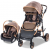 Baby Care BC-340 Bora Cross Travel Sistem Bebek Arabası