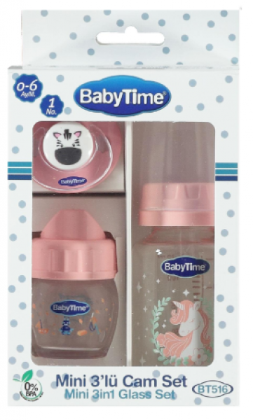 BabyTime BT516 Mini 3'lü Cam