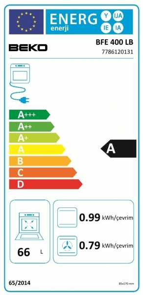 Beko BFE 400 LB Solo Fırın