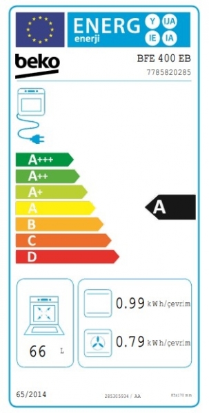 Beko BFE 400 EB Solo Fırın