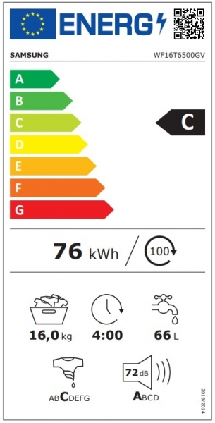 Samsung WF16T6500GV/AH Çamaşır Makinesi