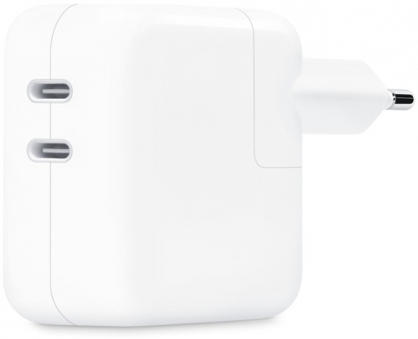 Apple 35 W Çift USB-C Bağlantı Noktalı Güç Adaptörü Şarj Aleti