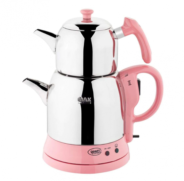 Özkent Menekşe Çay Keyfi K-661 Çay Makinesi (Pembe / Siyah)