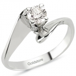Goldstore DRS7237 0.34 Karat Pırlanta resim