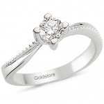 Goldstore DRS8059 0.30 Karat Pırlanta resim