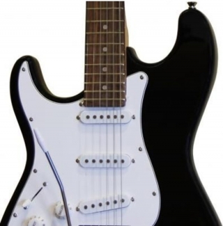 Manuel Raymond MRELH3BK Elektro Gitar