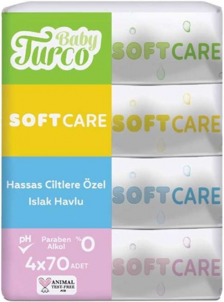 Baby Turco Softcare Islak Havlu (70 Yaprak)