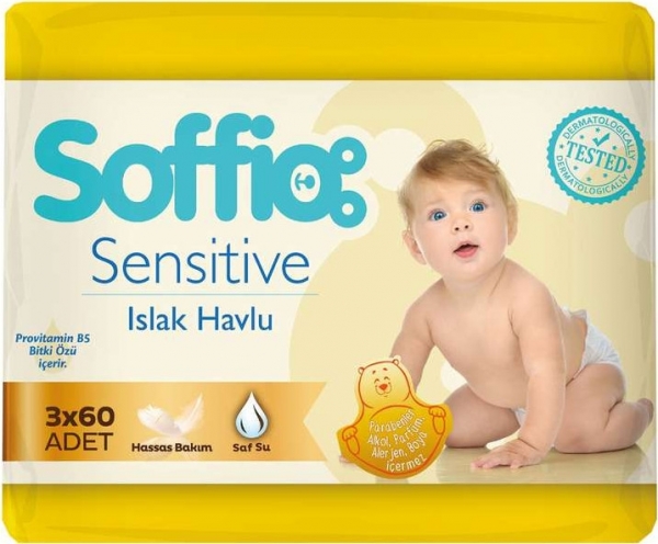 Soffio Sensitive Islak Havlu