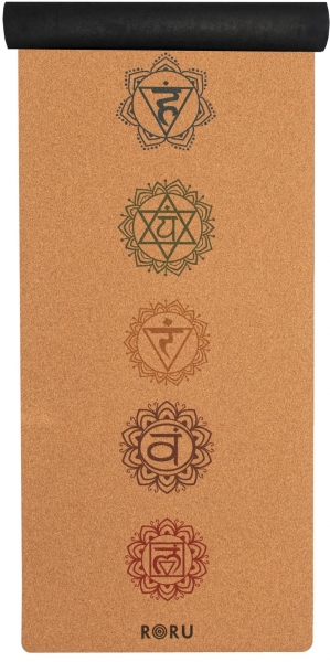 Roru Cork Chakra Spor Matı