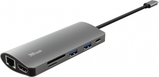 Trust Dalyx USB-C to HDMI Ethernet SD USB-A USB-C Dönüştürücü